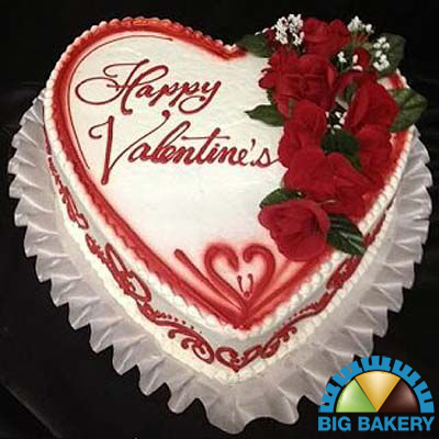 Bánh kem valentine ngọt ngào cho các cặp đôi